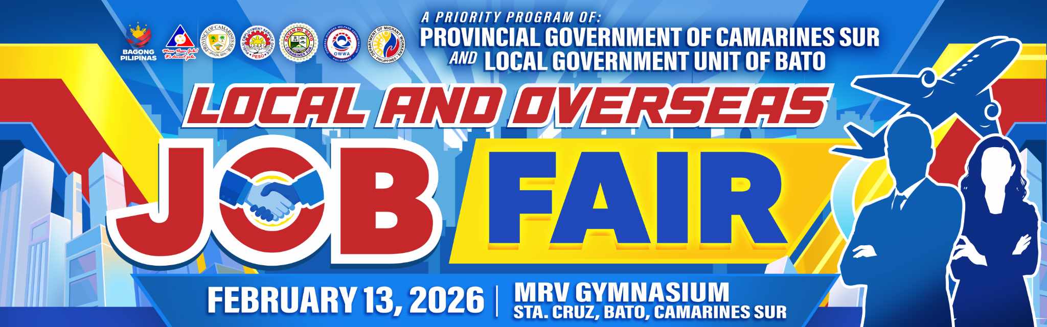 📢 JOB FAIR SCHEDULE! 📢